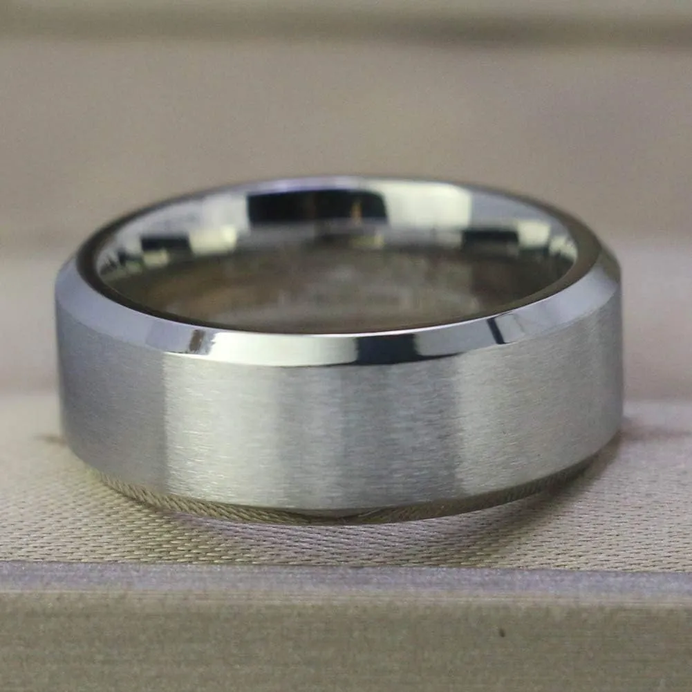 MASHAN Couple Rings His Her Wedding Ring Sets Matching Rings White Gold Plated AAA CZ Ring Titanium Men Ring