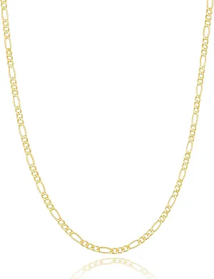 MAX   STONE 10K Gold Chains for Women & Men | 18 or 20 Inch Hypoallergenic Solid Gold Chains in Various Styles