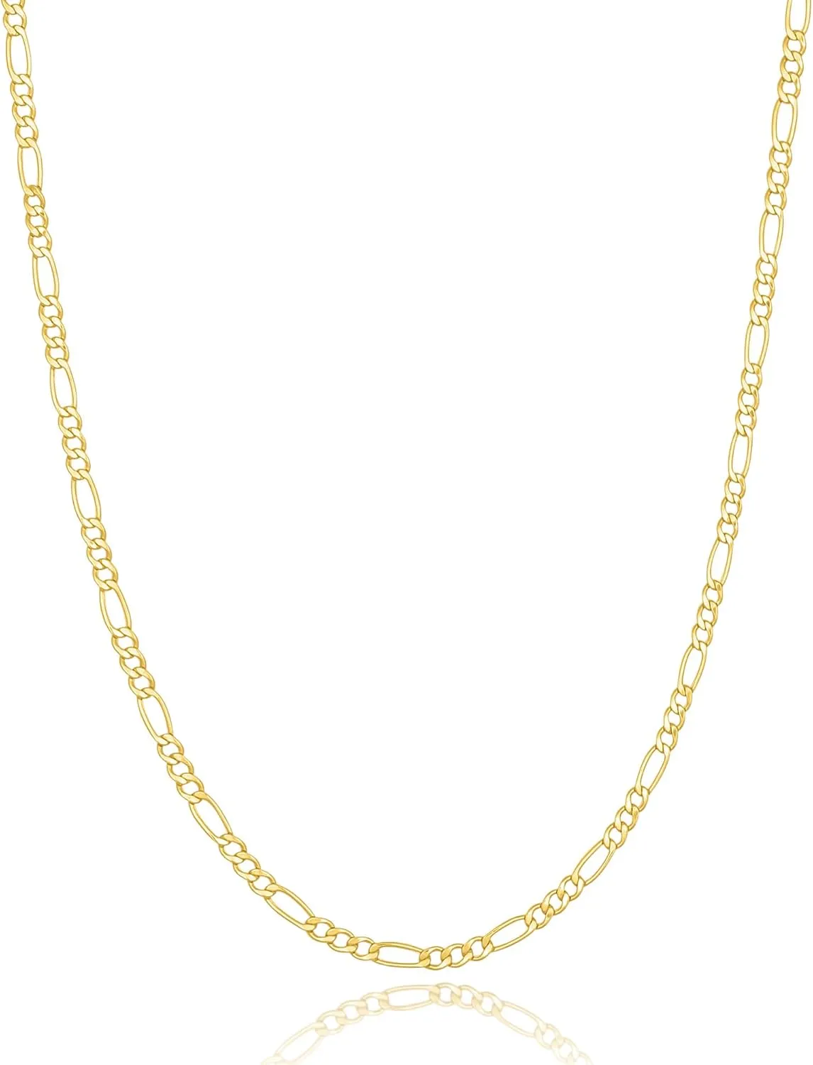 MAX   STONE 10K Gold Chains for Women & Men | 18 or 20 Inch Hypoallergenic Solid Gold Chains in Various Styles