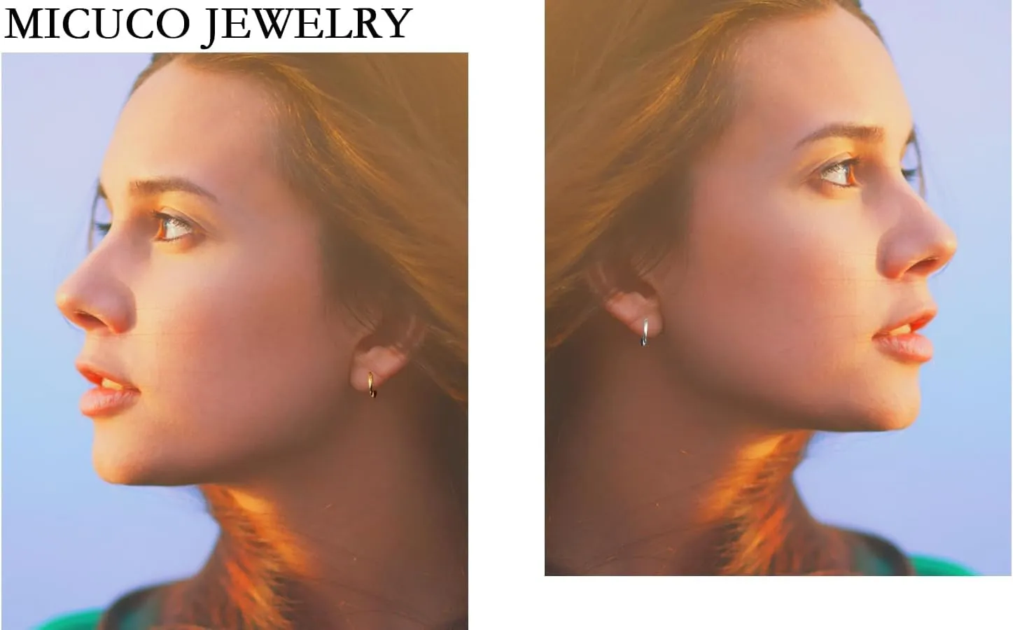 micuco Small Hoop Earrings for Women Tiny Cartilage Hoop Earrings for Men Helix Daith Tragus Ear Hugging Hoop Earrings Sleeper Hypoallergenic Earrings