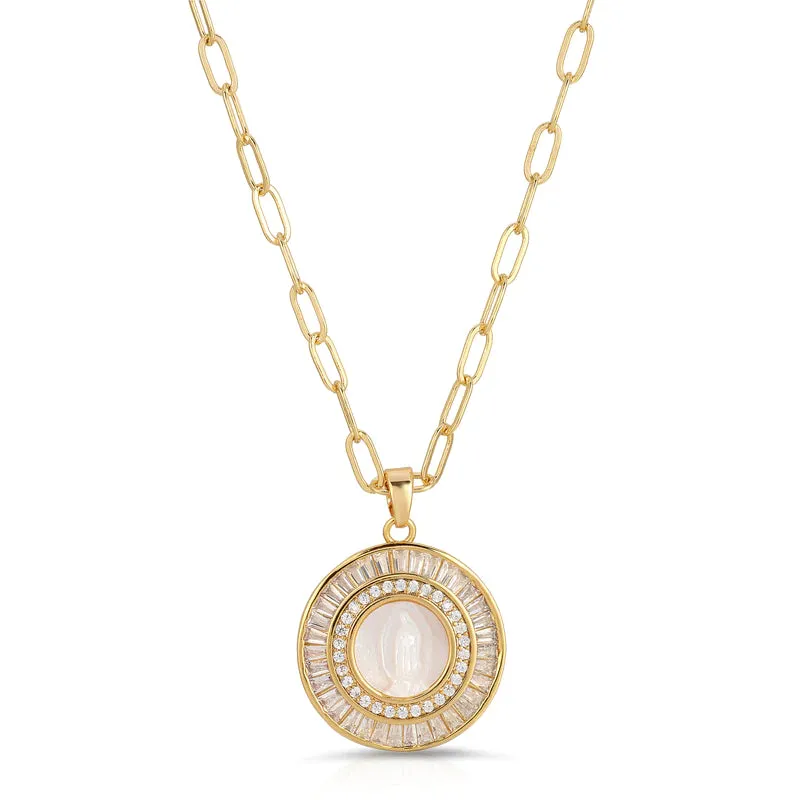 MOTHER MARY NECKLACE - JOY DRAVECKY