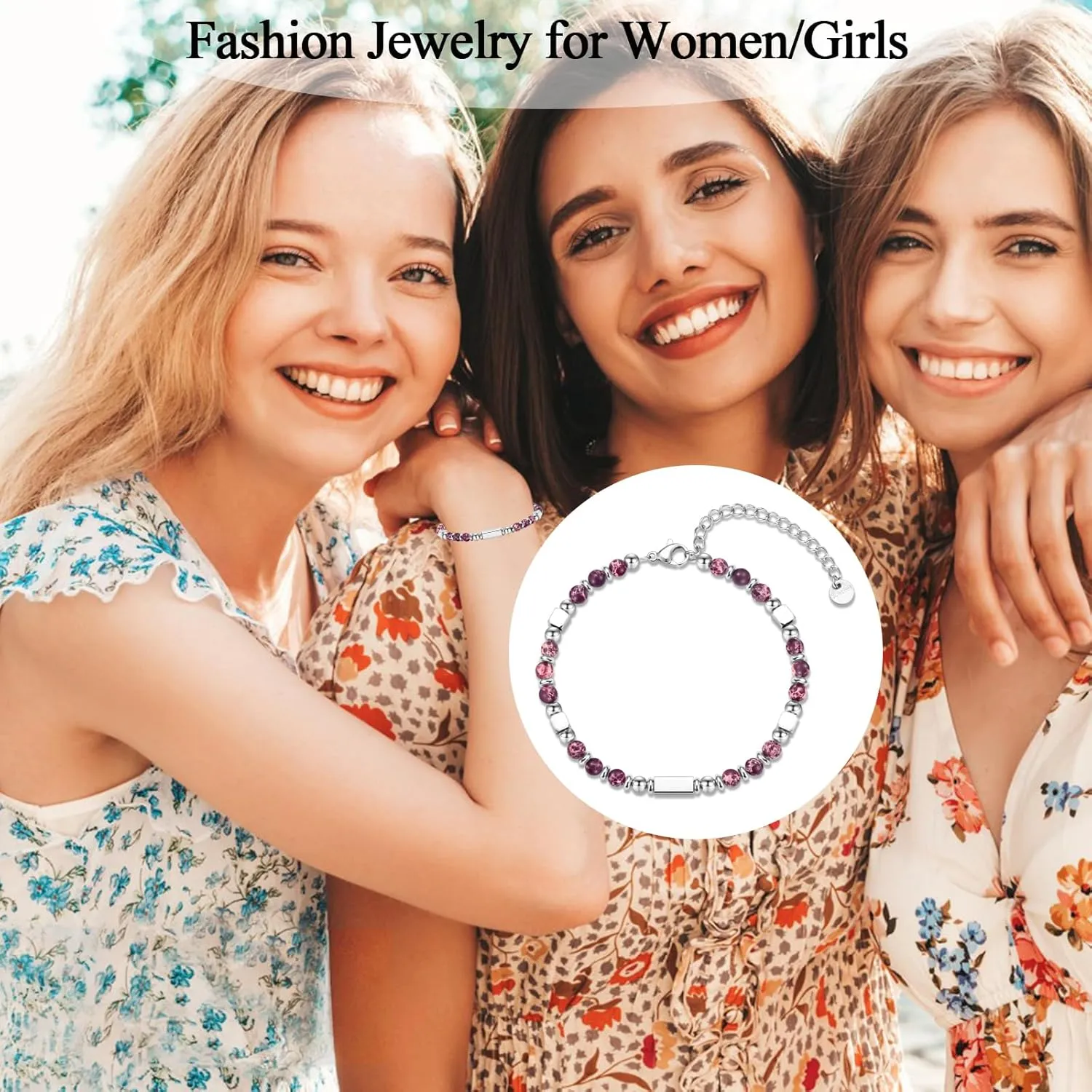 Mothers Day Beaded Bracelets Jewelry Gift for Wife, Grandma, Sister, Aunt, Dog Mom, Mother in Law, Daughter in Law, Her