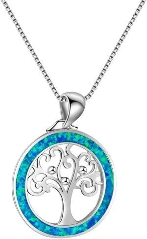 New 2025 Cute Sea Dolphin Pendant Necklace For Her Statement Women Accessories Fashion Imitation Blue Opal Necklace Jewelry Gifts With For You Jewelry Fashion Accessories Creative Gift