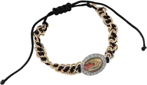 New 2025 Hand Woven Catholic Holy Virgin Mary Red Cord Adjustable Bracelet For Men Women Protection Good Luck Religious Prayer With For You Jewelry Fashion Accessories Creative Gift