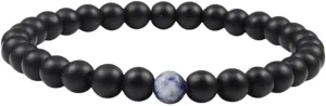 New 2025 Natural Green Malachite Stone Lava Bracelets Women Men Strand Charm Buddha Beads Bracelet Yoga Prayer Handmade Jewelry Findings Gift Fashion Trendy Accessories Creative
