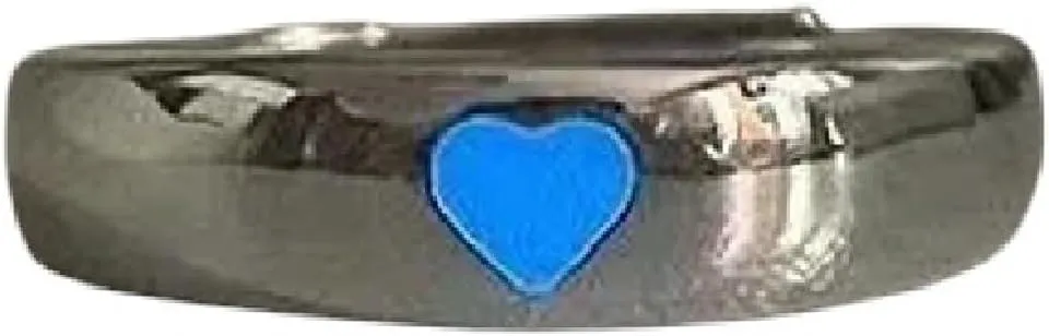 New 2025 New Luminous Ring Creative Glowing In The Dark Adjustable Couple Ring Women Men Heart Rings Valentine's Day Jewelry Gifts Jewelry With You Accessories Trendy Best For Gift