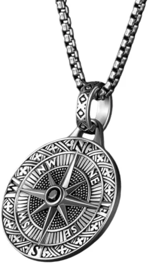 New 2025 Vintage Gothic Skull Jesus Cross Pendant Necklace Catholic Jewelry For Men Punk Religious Amulet Necklace Decoration Jewelry Commemorative With You Accessories Trendy Best For Gift