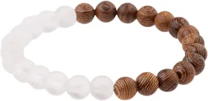 New 2026 8Mm Natural Wood Beads Bracelets Men Ethinc Yoga Elasticity Bracelet Women Prayer Jewelry Meditation Fashion Trendy Accessories Creative Gift