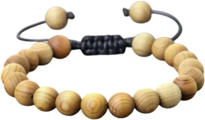 New 2026 Sandalwood Natural Wood Beads Bracelet Tibetan Ethnic Buddha Meditation Bangle Elastic&adjustable Prayer Men Women Jewelry Gift With For You Accessories Trendy Creative