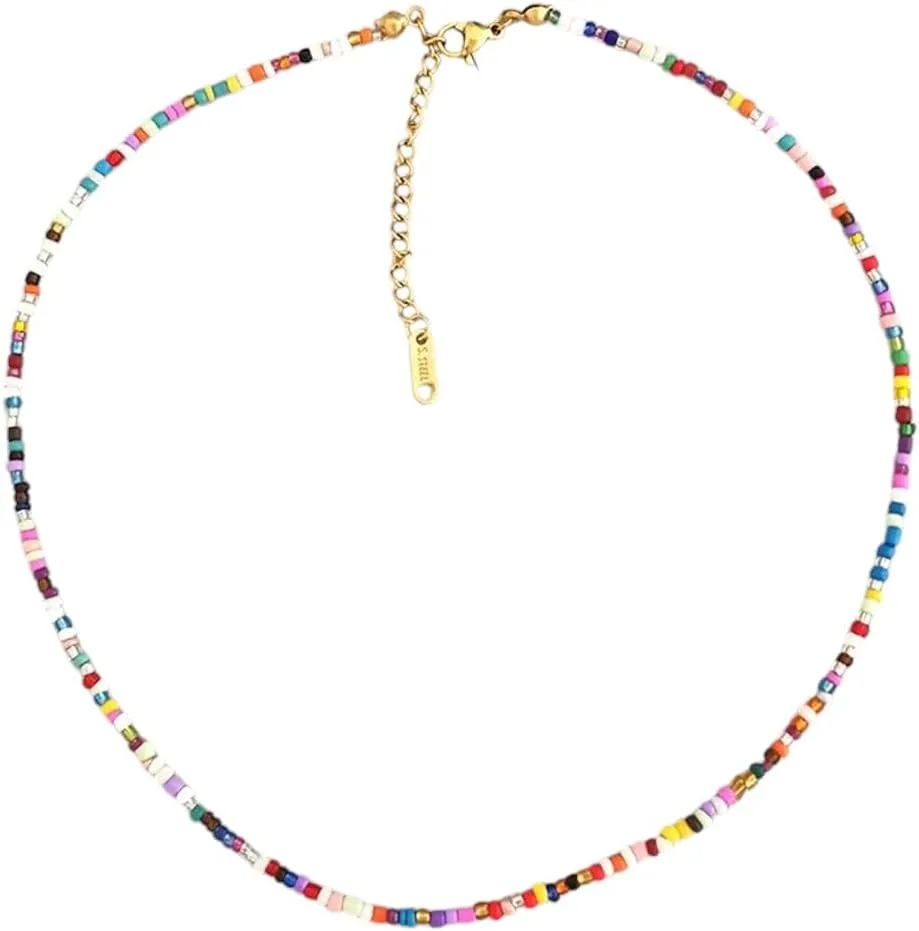 New For Arrival Trendy 2025 Virgin Mary Pendant Charm Necklace Women Imitation Pearl Cross Scared Heart Jesus Choker Seed Beads Gold Color Jewelry Mom Jewelry Fashion Accessories Creative Gift