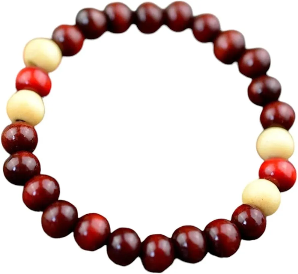 New For Trendy 2025 Men Women Wood Beads Bracelets Rappers Jewelry Gifts Sandalwood Chinese Buddhist Buddha Meditation Prayer Bead Bracelet Jewelry Fashion Accessories Creative Gift