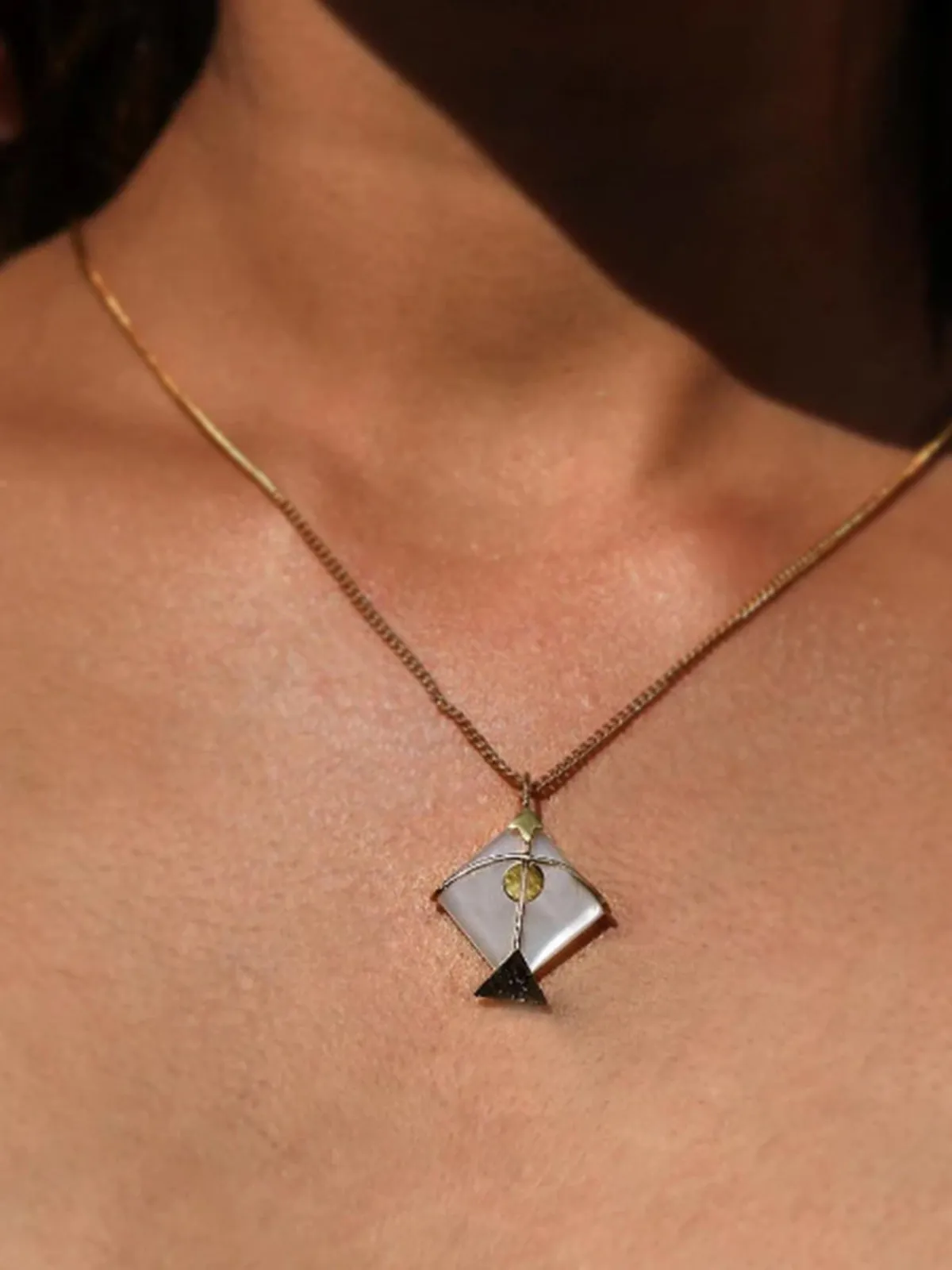 PATANG One Eye Moonstone Pendant