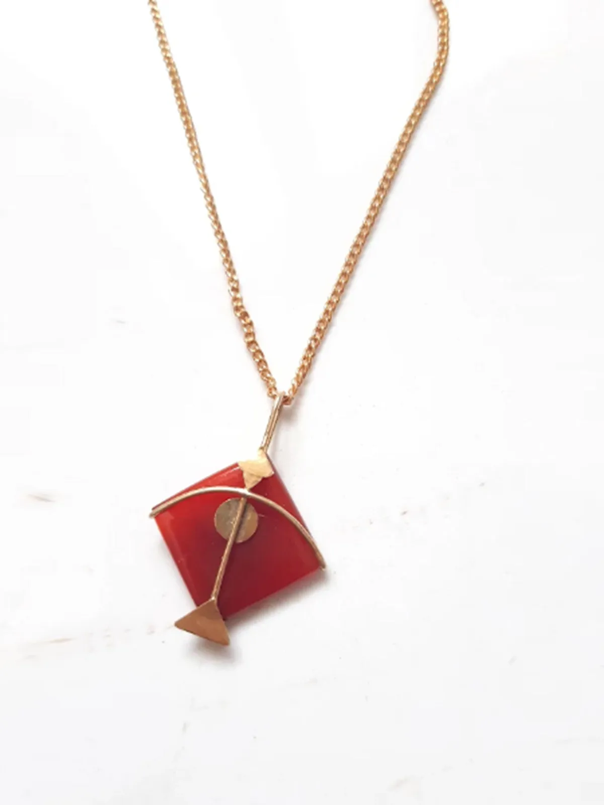 PATANG Red Onyx Pendant
