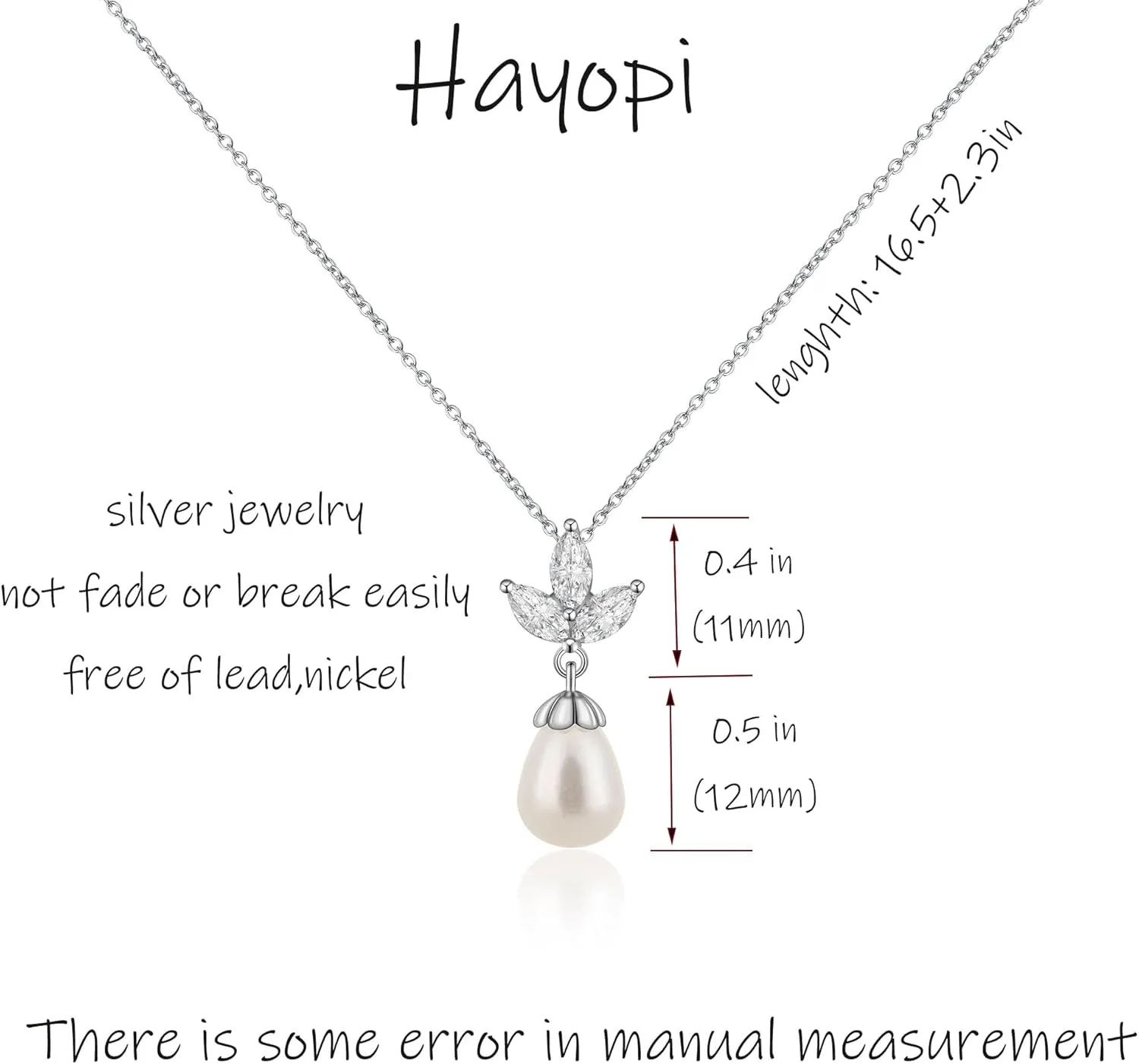 Pearl Necklace for Women Trendy,14k Gold Plated Necklace Dainty Wedding Necklace Small Cute Choker Necklace Beaded Lariat Drop Necklace Vintage Waterproof Jewelry for Women Gold Jewelry Fashion Gifts