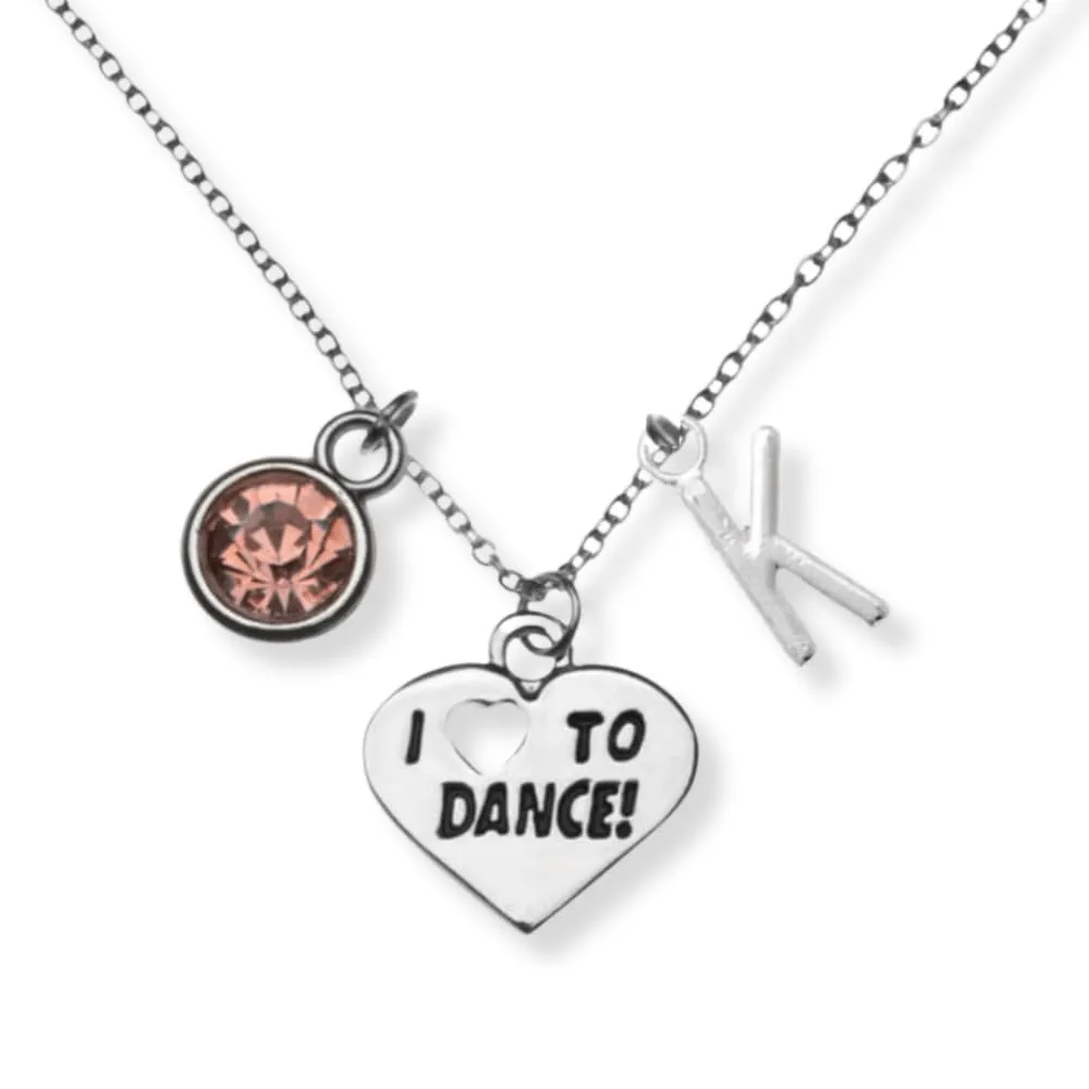 Personalized Dance Necklace Custom for Girls, Dance Recital Gifts, Unique Ballet & Dancer Gifts, Dance Jewelry & Necklaces for Little Girls to Teen Girls.