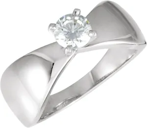 Platinum Bridal Wedding Engagement Semi-Mount Solitaire Ring Without Head Base Fine Jewelry For Women Gifts For Her (Mounting Only, Not All Stones Included), Size 6