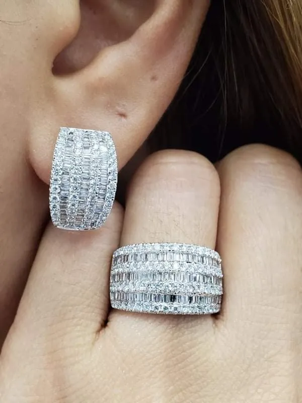 PREORDER | Three Layer Millionaire’s Diamond Jewelry Set 14kt