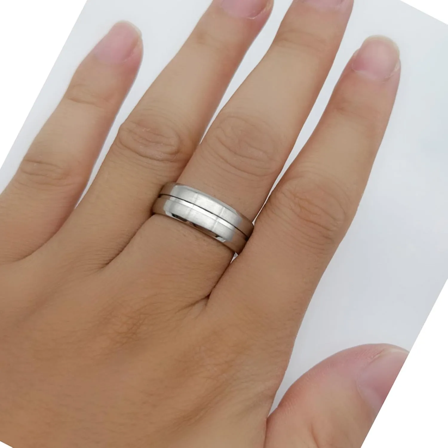 ringheart Couple Rings Matching Ring Heart AAA CZ White Gold Plated Women Wedding Ring Sets for Him and Her Rings