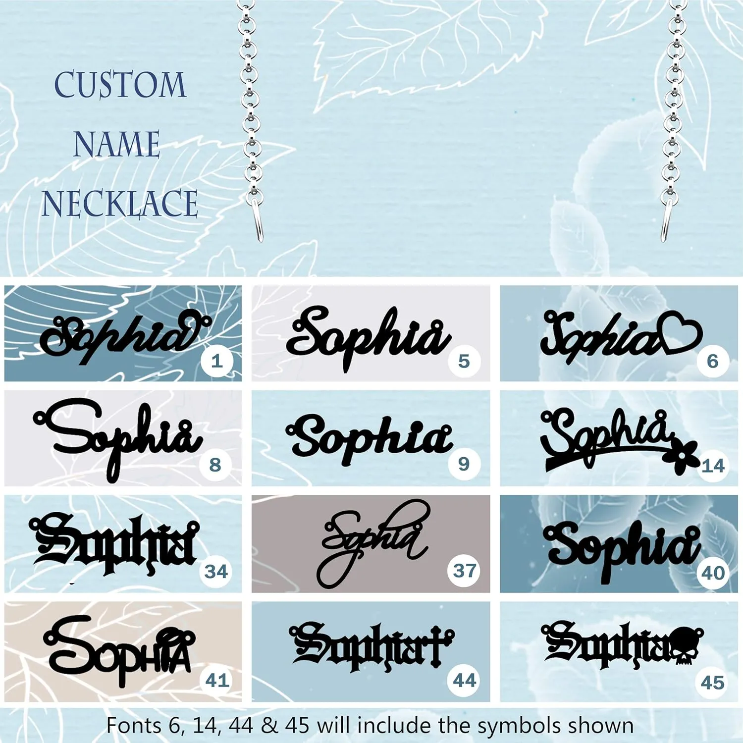 Shelby Name Necklace Personalized Sterling Silver Custom Name Necklace for Women
