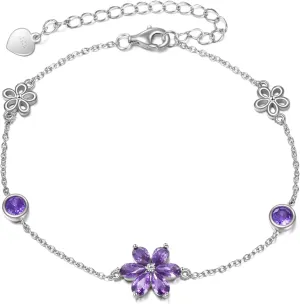 Shell/Dolphin/Turtle/Sunflower/Violet/Cat Paw/Cat And Dog/Flower/Heart/Claddagh/Ladybug/Cross/Celtic Knot Bracelet 925 Sterling Silver Bracelet Opal Moonstone Jewelry Gifts for Women