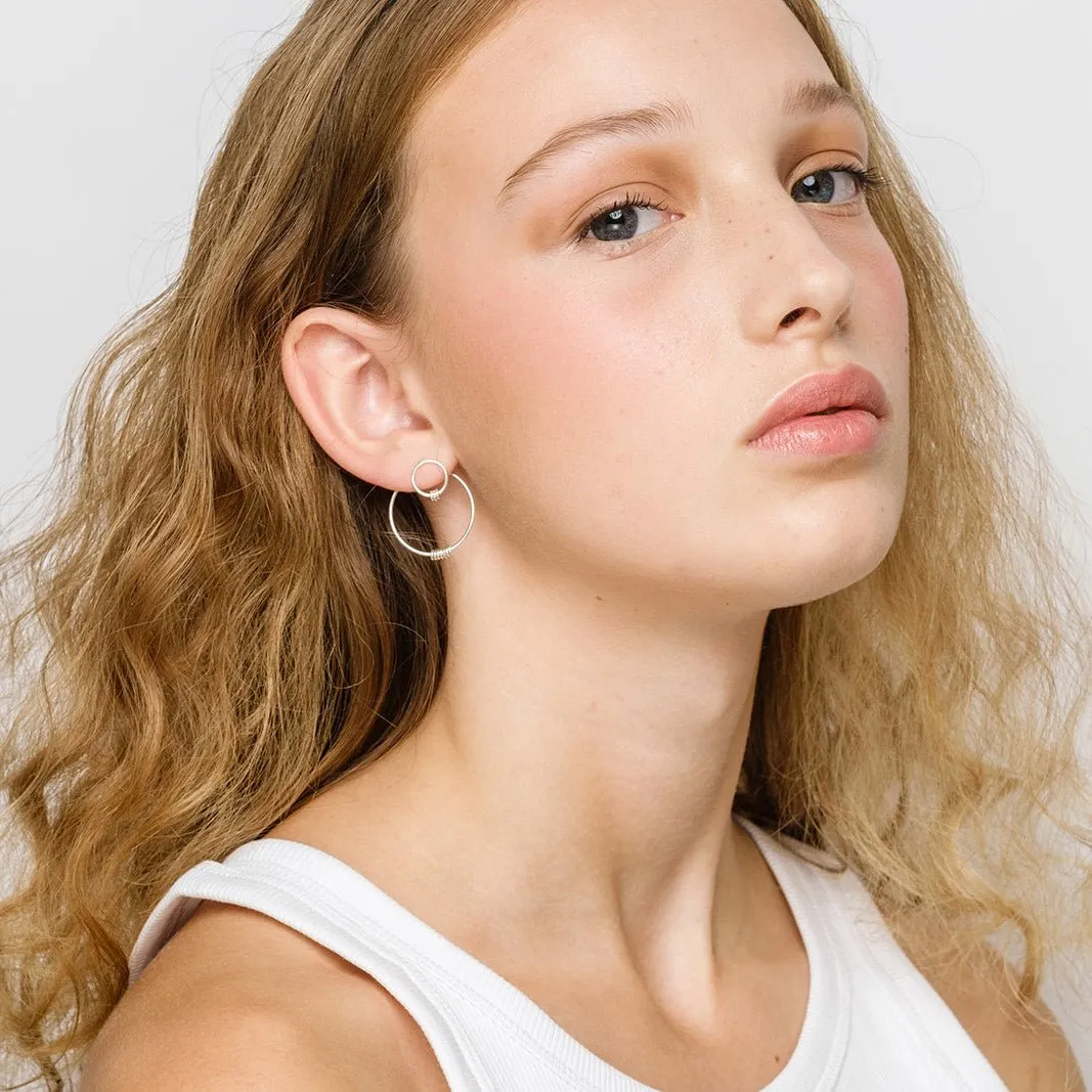 Silver Floreana Earrings