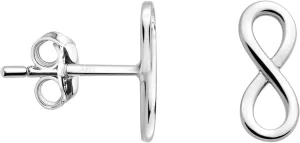 SOFIA MILANI - Solid 925 Sterling Silver Earrings for Women - Infinity Stud Earrings - 20145