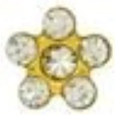 STUDEX Daisy Stud Earrings | Hypoallergenic and Nickel Safe for Sensitive Ears | High Fashion Earrings for Women and Men