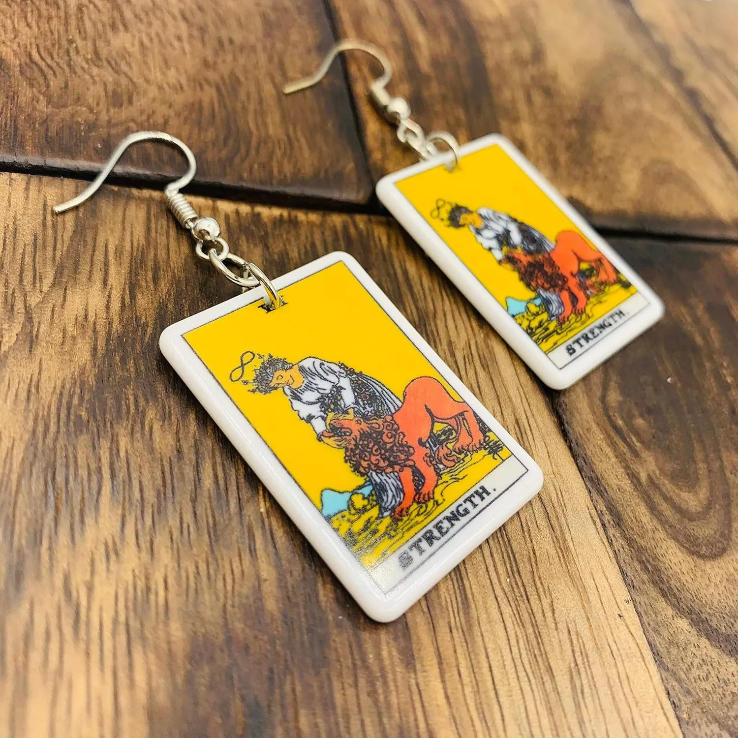 Tarot Jewelry for Women - Tarot Earrings - Zodiac Accessories - Zodiac Rider Waite Jewelry