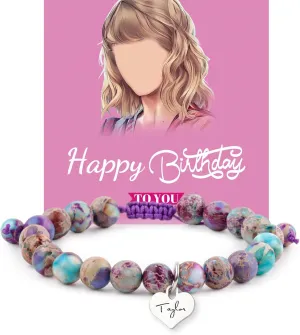 Taylo Birthday Gifts Bracelets, Taylo. Merch, Taylo. Bracelet and Birthday Card are the Best Birthday Gifts for Women, wife, Daughter, Granddaughter, Bestie, Sister