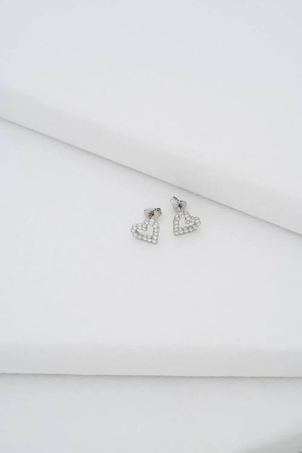 Ted Baker London Amorina Crystal Halo Heart Stud Earrings For Women