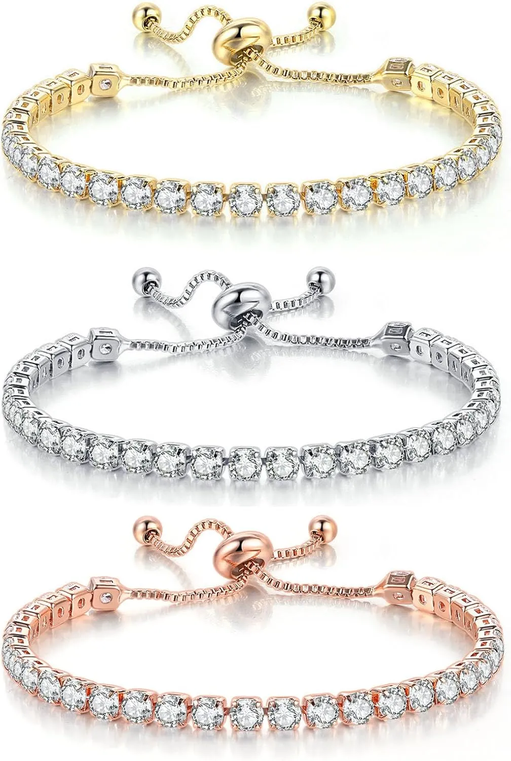 Tennis Bracelets for Women Cubic Zirconia Tennis Bracelet for Women Birthstone Bracelet Jewelry for women Fashion Jewelry Wedding Gift